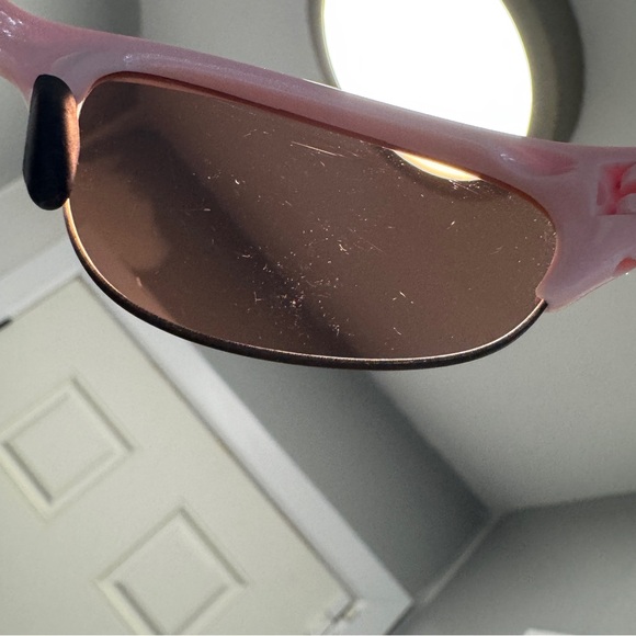 Oakley Half Jacket 1.0 Pink Frame  Only 03-622 Gen 1 RARE Scratches On Lenses - Picture 16 of 16